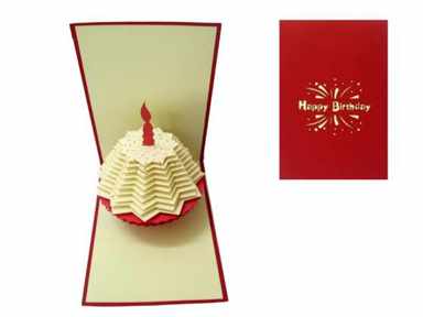 3D Pop-Up Birthday Cupcake Card — photo 1