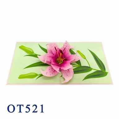 Lily Bloom Pop Up Card